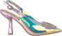 Alma en Pena Transparante hak schoen met cirkelvormige teenornament Pink Dames - Thumbnail 4