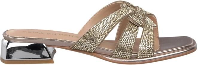 ALMA EN PENA Triple Strappy Flat Sandal