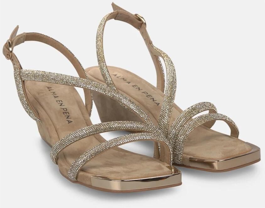 ALMA EN PENA Tubular Sandalen met Drie Bandjes - Foto 2