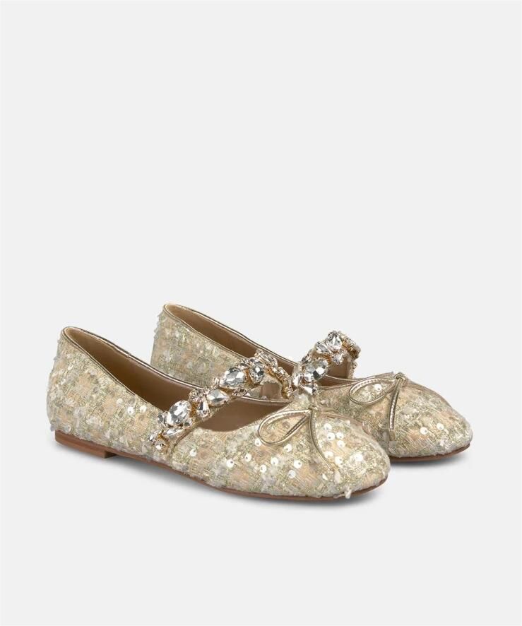 Alma EN Pena Tweed ballerina