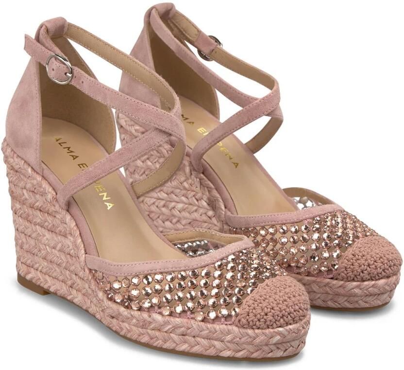ALMA EN PENA Valencian Sandal With Metal Mesh - Foto 2