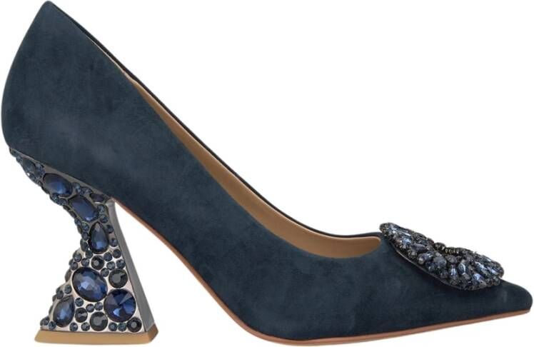 Alma en Pena Versierde Hakschoen Blue Dames