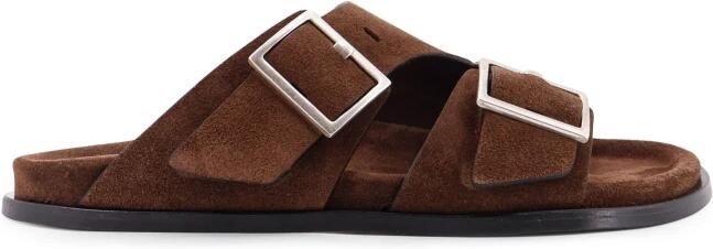 Alohas Alba Double Buckle Slide Sandalen