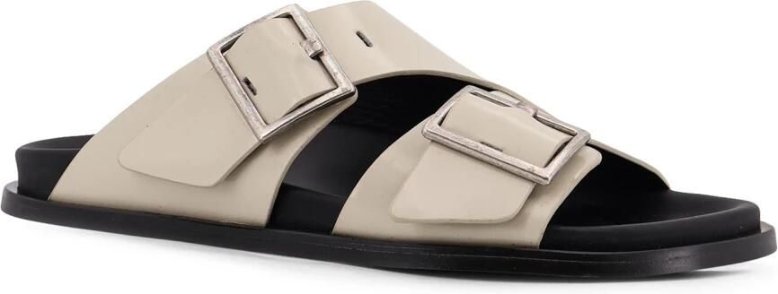 ALOHAS Alba Lage Leren Sandalen - Foto 4