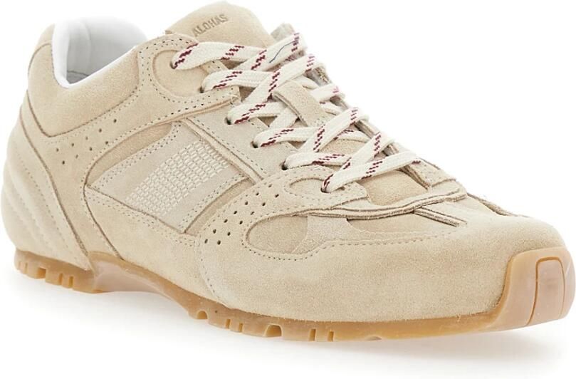 Alohas Stijlvolle Sneakers met Suède Details - Foto 3