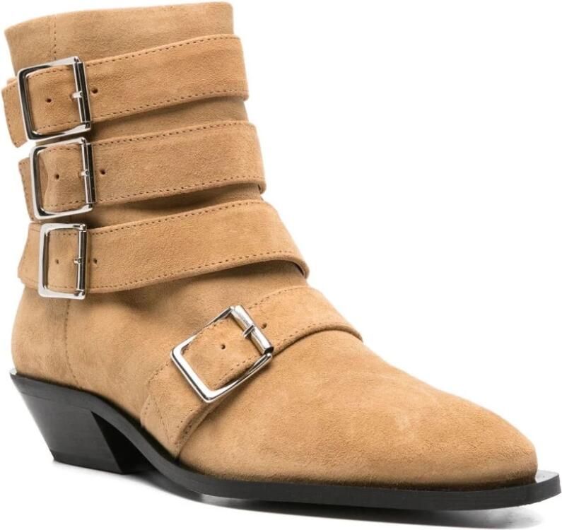 Alohas Bruine Enkellaarzen voor vrouwen