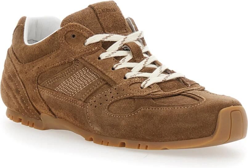 ALOHAS Tb.56 Suède Bruin Leren Sneakers Brown Dames