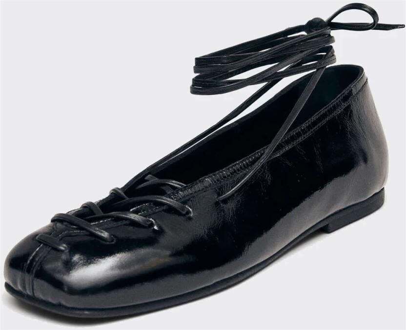 ALOHAS Bumi Onix Leren Ballerina - Foto 4