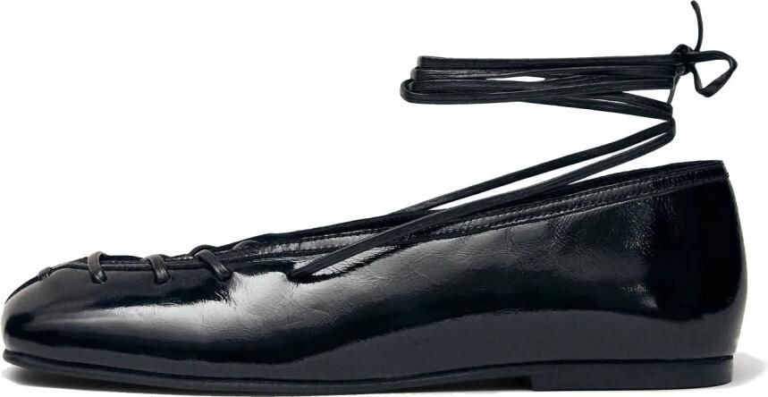 ALOHAS Bumi Onix Leren Ballerina - Foto 5