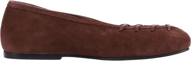 ALOHAS Bumi Suede Leren Ballerina's
