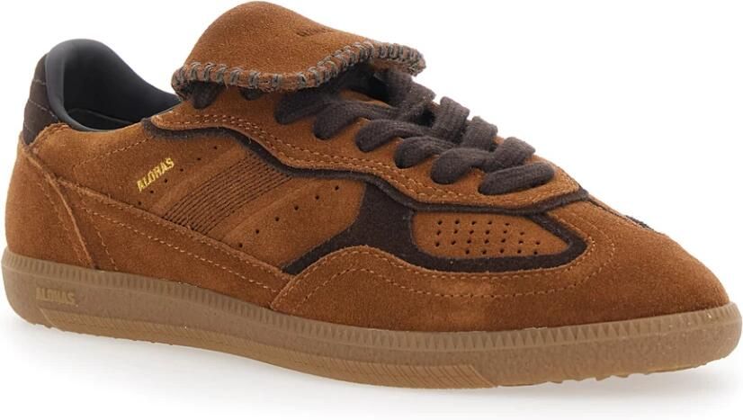 ALOHAS Lage Suède Sneakers