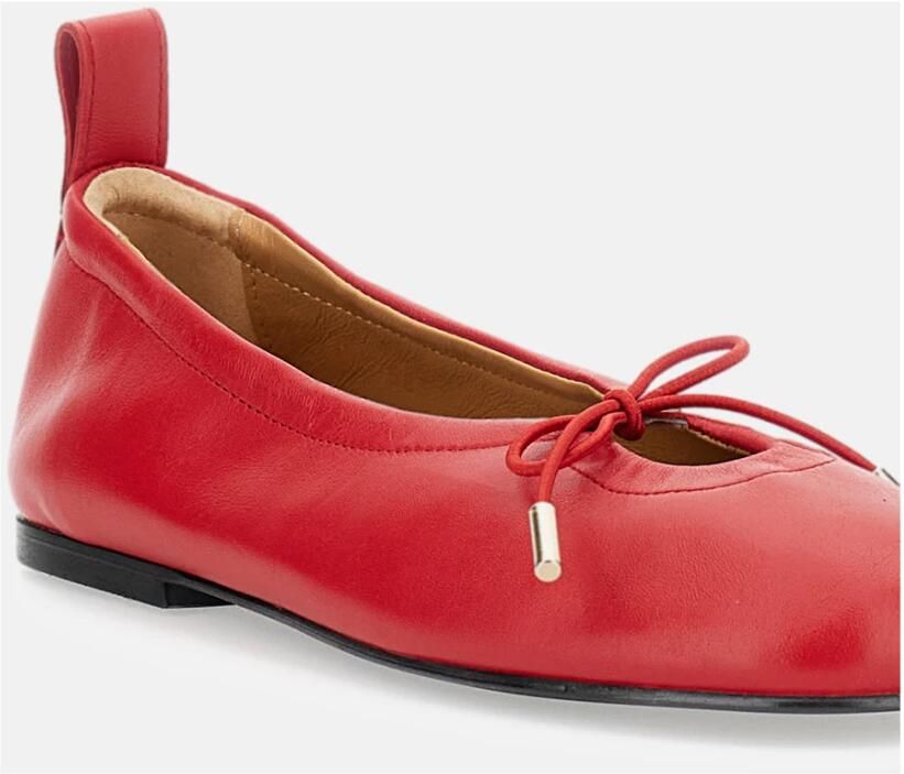 ALOHAS Rosalind Rode Leren Ballet Flats Red Dames - Foto 2
