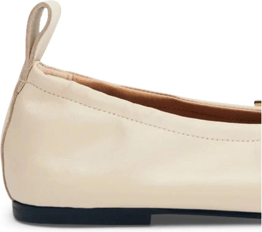 ALOHAS Rosalind Crème Leren Ballet Flats White Dames - Foto 2