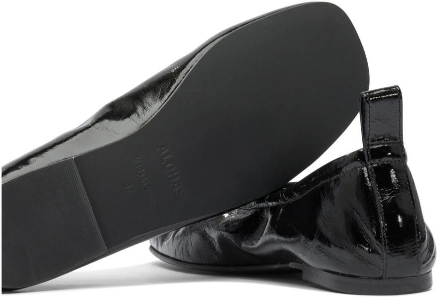 ALOHAS Rosalind Leren Ballet Flats Black Dames - Foto 2