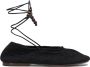 ALOHAS Rozemarijn gehaakte balletflats Black Dames - Thumbnail 1