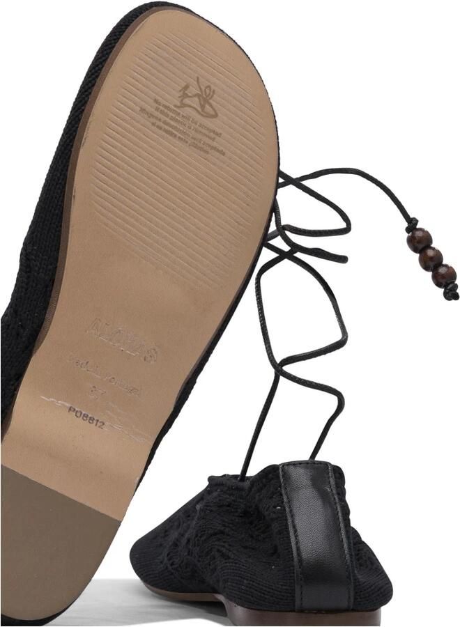 ALOHAS Rozemarijn gehaakte balletflats Black Dames - Foto 2
