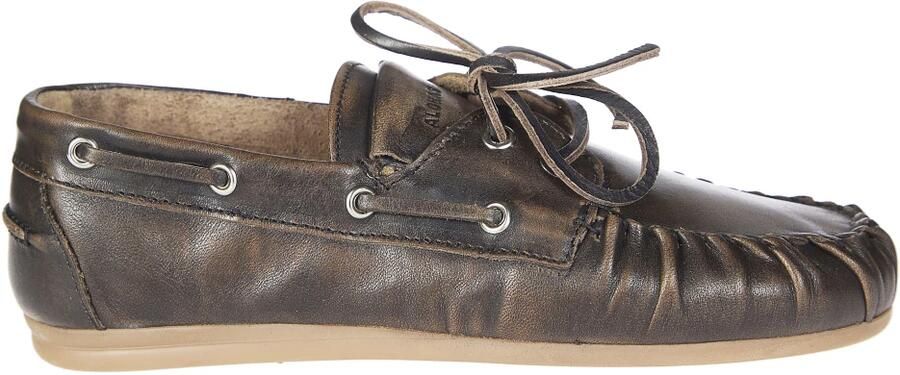 Alohas Rowan Loafers van geborsteld leer