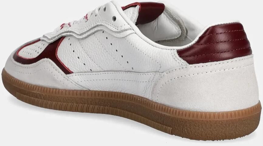 Alohas Tb.490 Rife Grain White Burgundy Leren Sneakers - Foto 2