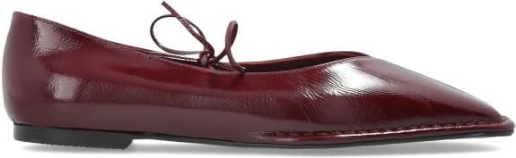 ALOHAS Sway Leren Ballet Flats Red Dames - Foto 5
