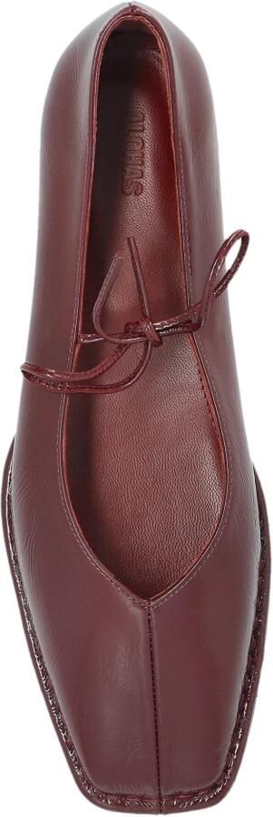 ALOHAS Sway Leren Ballet Flats Red Dames - Foto 3