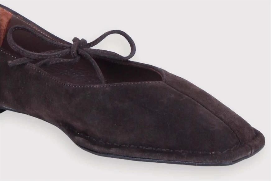 Alohas Sway Ballerina's van suèdeleer - Foto 2