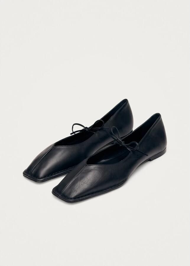 Alohas Ballerina's met vierkante neus en veters - Foto 8