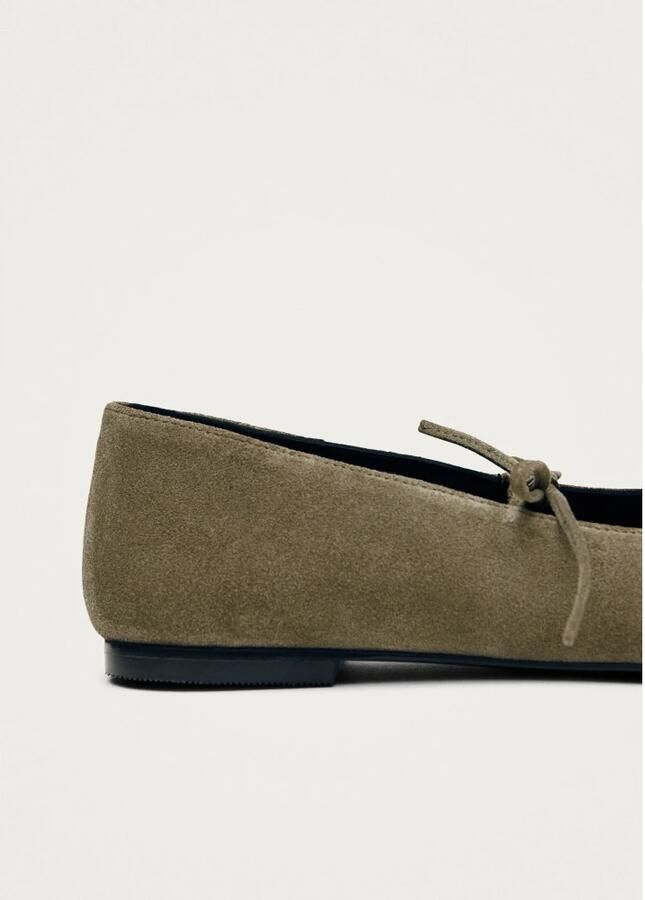 Alohas Sway Leren Ballerina's