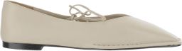 ALOHAS Sway Crème Leren Ballet Flats White Dames