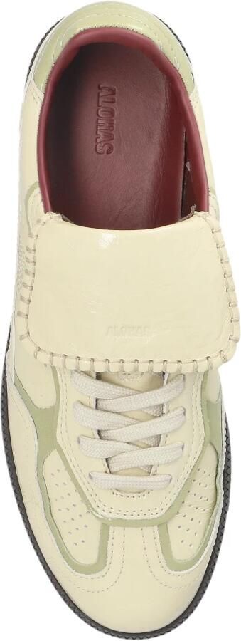 ALOHAS Tb.490 Club Onix Cream Leren Sneakers White Dames - Foto 2