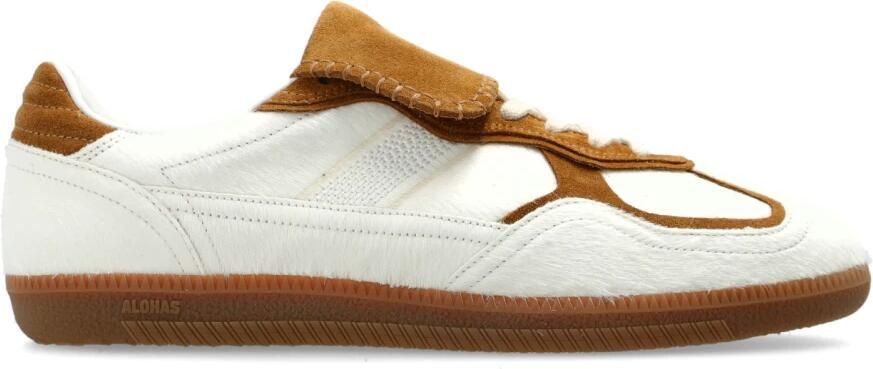 ALOHAS Tb.490 Club Soft Leren Sneakers Brown Unisex - Foto 8