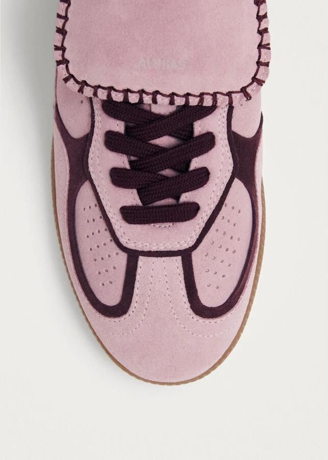 ALOHAS Tb.490 Club Suede Roze Leren Sneakers - Foto 5