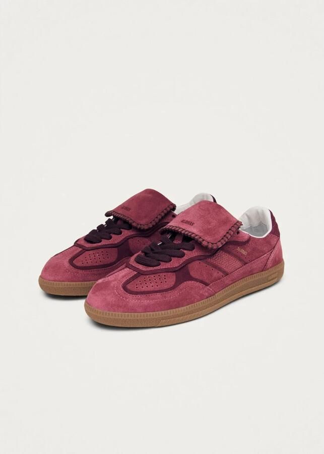 ALOHAS Tb.490 Club Suede Framboos Leren Sneakers Pink Dames - Foto 7