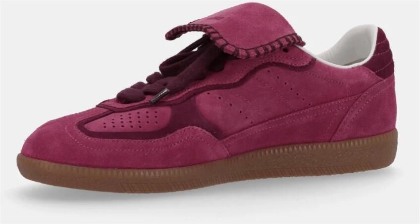 ALOHAS Tb.490 Club Suede Framboos Leren Sneakers Pink Dames - Foto 12