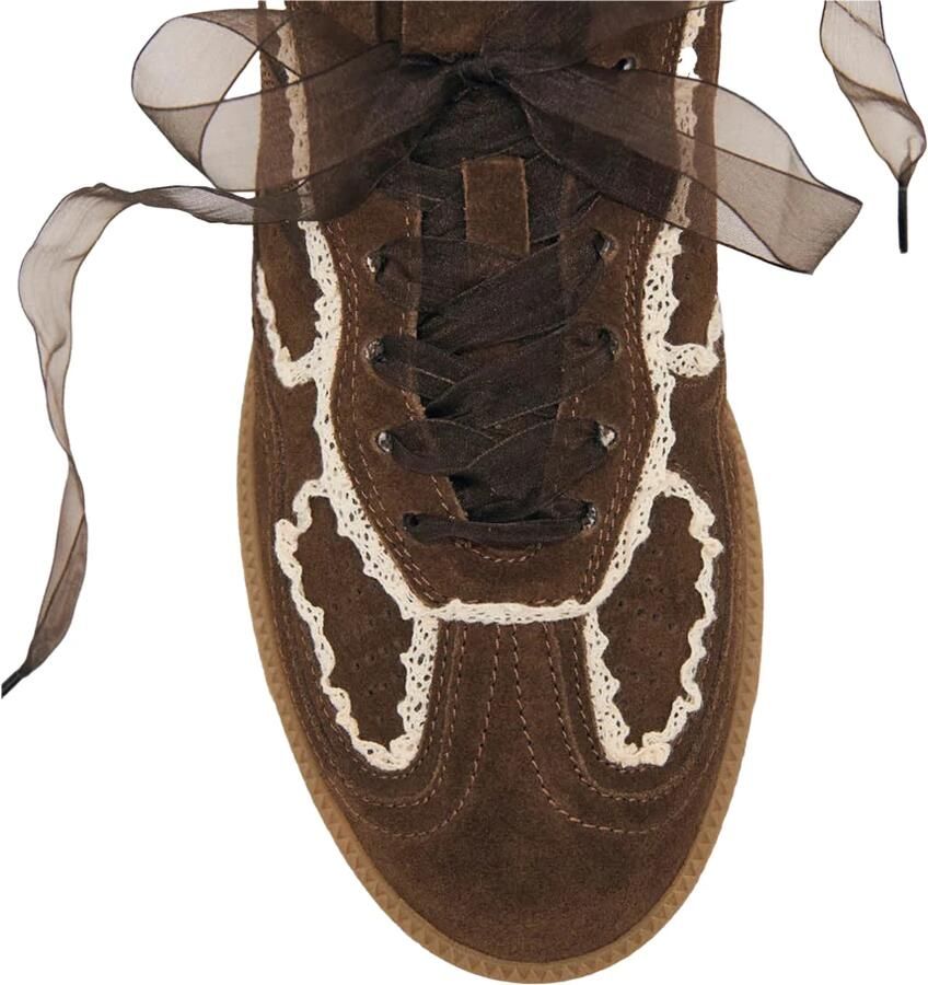 ALOHAS Tb.490 Leren Sneakers met Haakwerk - Foto 2