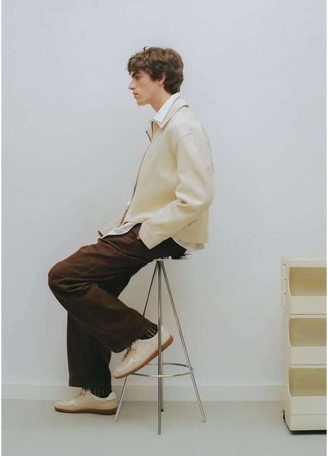Alohas Tb.490 Rife Grain Cream Leren Sneakers - Foto 6