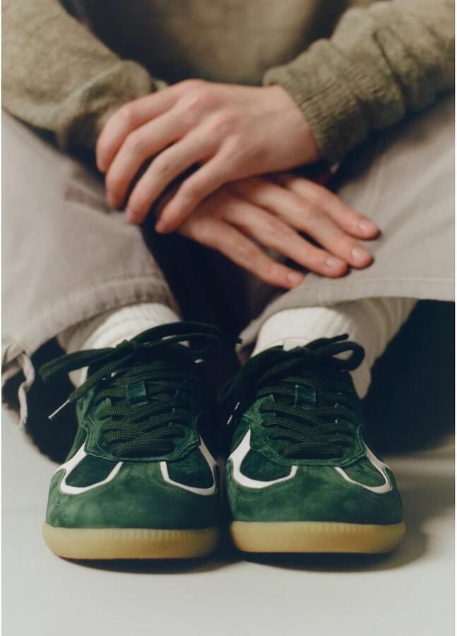 Alohas Tb.490 Rife Forest Green Leren Sneakers - Foto 5