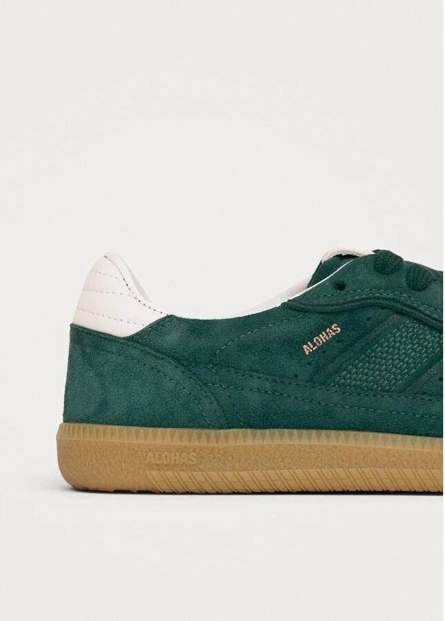 Alohas Tb.490 Rife Forest Green Leren Sneakers - Foto 6
