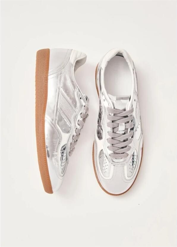 Alohas Tb.490 Rife Shimmer Zilver Crème Leren Sneakers - Foto 2