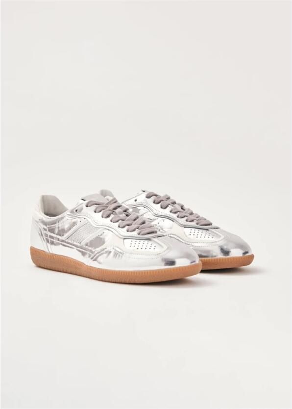 Alohas Tb.490 Rife Shimmer Zilver Crème Leren Sneakers - Foto 9