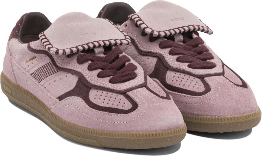 ALOHAS Tb.490 Club Suede Roze Leren Sneakers - Foto 6