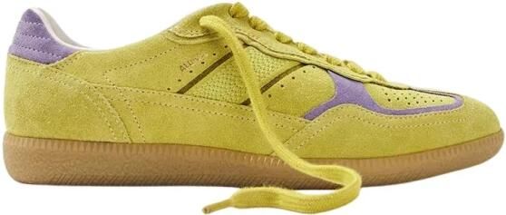 ALOHAS Tb.490 Rife Acid Groen Leren Sneakers Green Dames