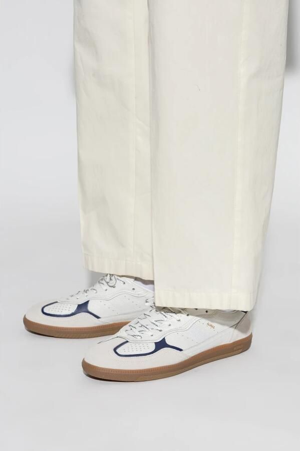 Alohas Tb.490 Rife Grain White Navy Leren Sneakers - Foto 2