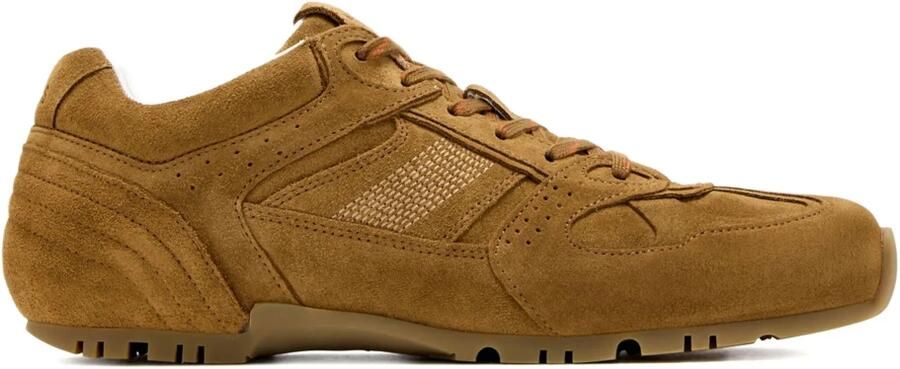 Alohas Tb.56 Suède Tan Leren Sneakers