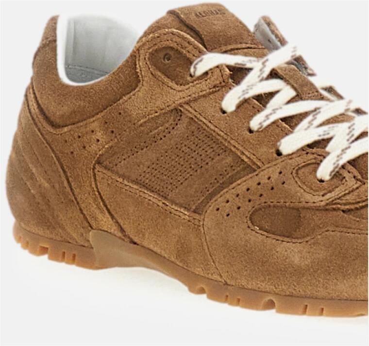 ALOHAS Tb.56 Suède Bruin Leren Sneakers Brown Dames - Foto 2