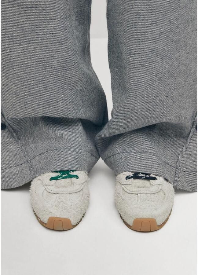 ALOHAS Tb.56 Suède Fuzzy Lichtgrijs Leren Sneakers - Foto 5