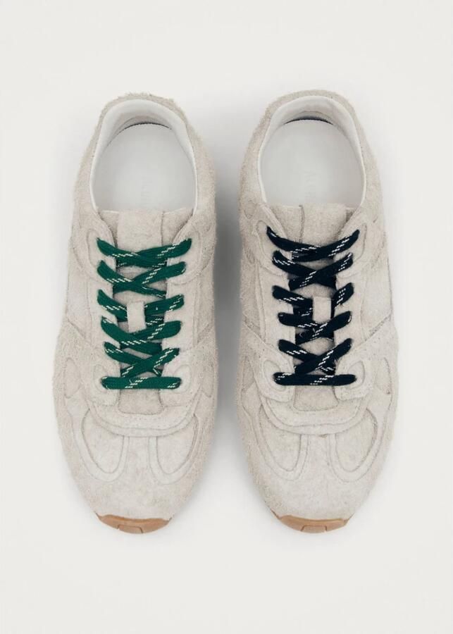 ALOHAS Tb.56 Suède Fuzzy Lichtgrijs Leren Sneakers - Foto 7