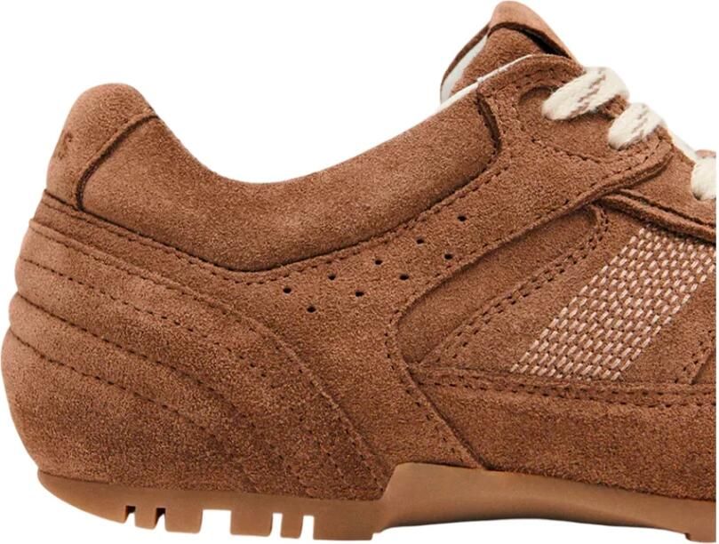 Alohas Bruin Suède Leren Sneakers Schoenen - Foto 4