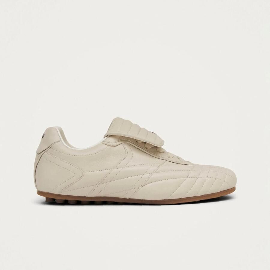 Alohas Tb.99 Crème Leren Sneakers