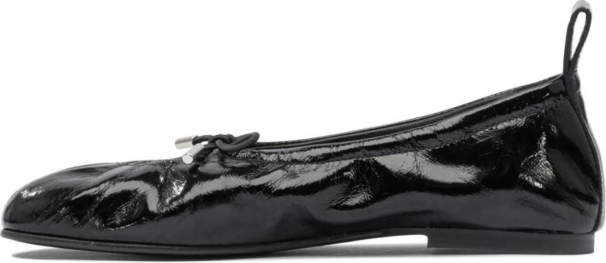 ALOHAS Rosalind Leren Ballet Flats Black Dames