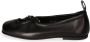 ALOHAS Zwarte leren balletflats Black Dames - Thumbnail 14
